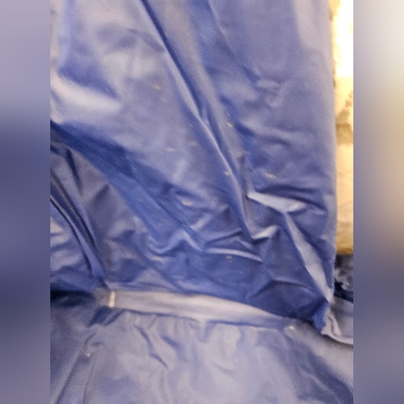 Vintage NFL New York Giants Blue and Red Vinyl Hooded Rain Poncho Unisex Adult - Picture 13 of 16